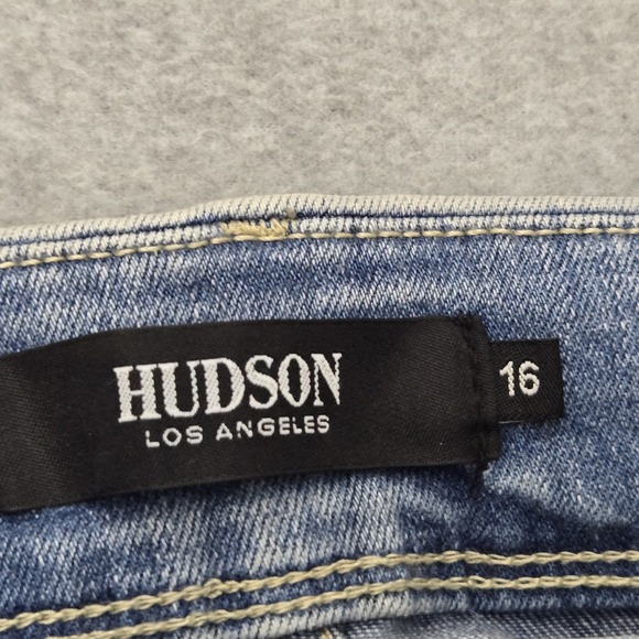 Hudson Women's Straight Leg Jeans - Blue 16P NWT - Picture 3 of 15